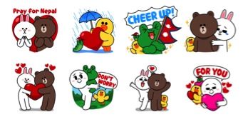 LINE Luncurkan Stiker untuk Membantu Korban Gempa Nepal